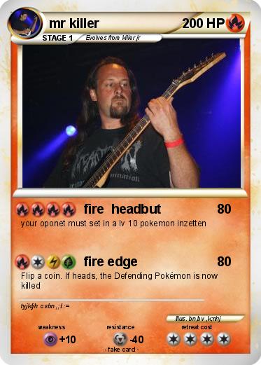 Pokemon mr killer