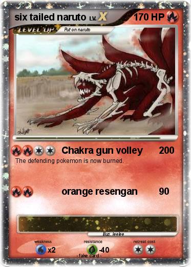 Pokemon six tailed naruto