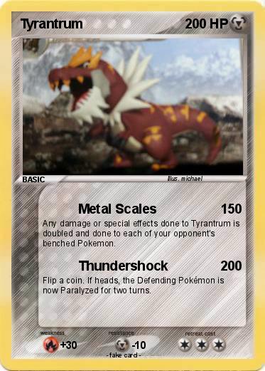 Pokemon Tyrantrum