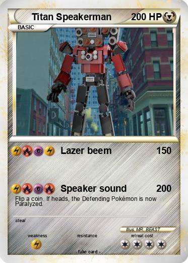 Pokemon Titan Speakerman
