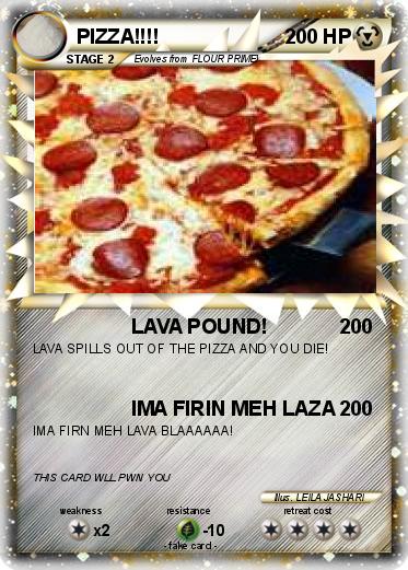 Pokemon PIZZA!!!!