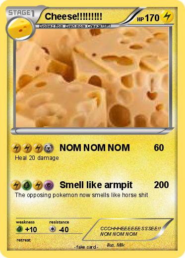 Pokemon Cheese!!!!!!!!!