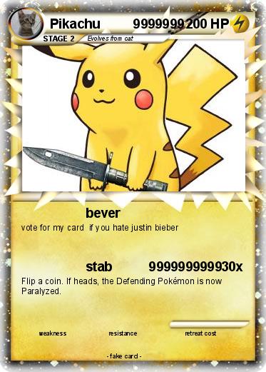 Pokemon Pikachu         9999999