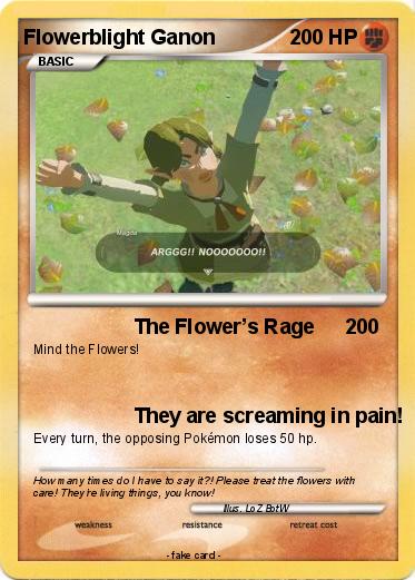 Pokemon Flowerblight Ganon