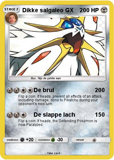 Pokemon Dikke salgaleo GX
