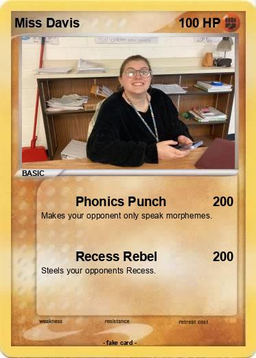 Pokemon Miss Davis