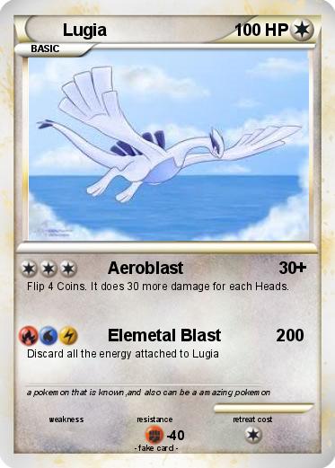 Pokemon Lugia