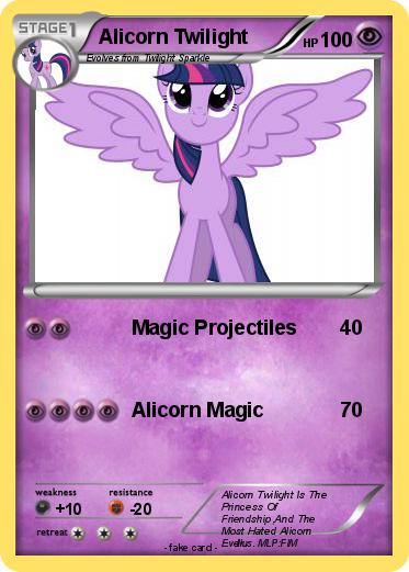Pokemon Alicorn Twilight