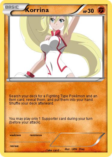 Pokemon Korrina
