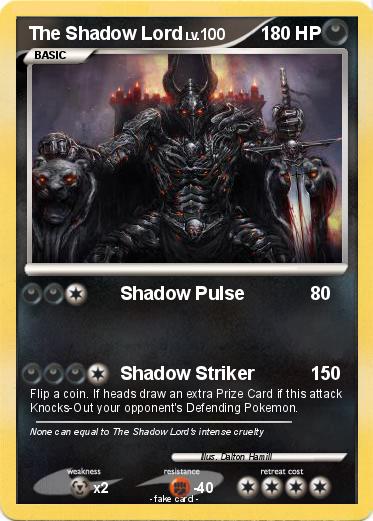 Pokemon The Shadow Lord