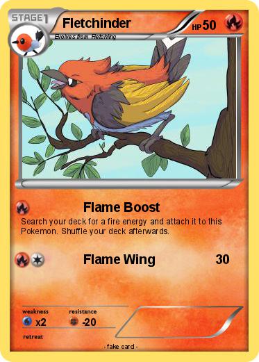 Pokemon Fletchinder