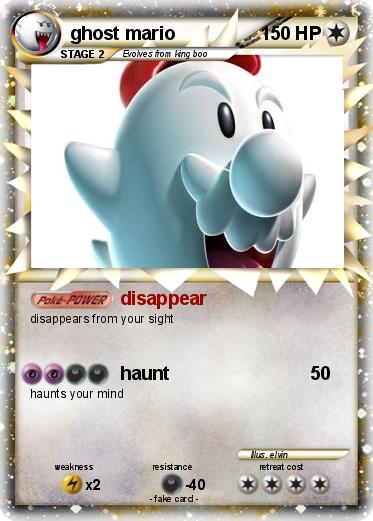 Pokemon ghost mario