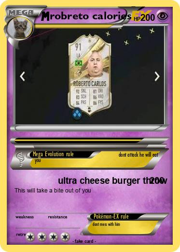 Pokemon robreto calories