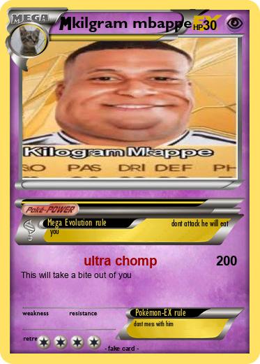 Pokemon kilgram mbappe