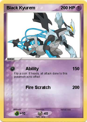 Pokemon Black Kyurem