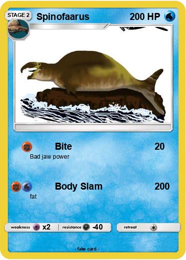Pokemon Spinofaarus