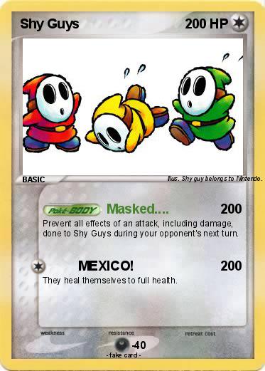 Pokemon Shy Guys