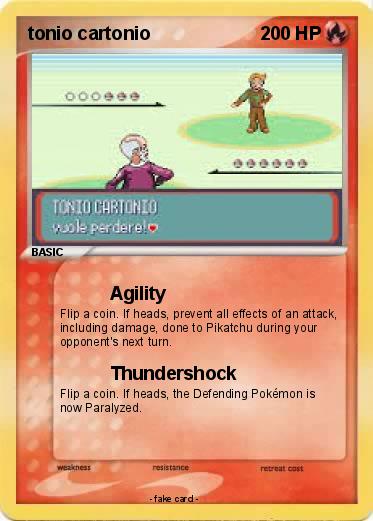 Pokemon tonio cartonio