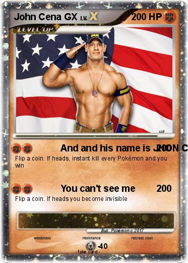 Pokemon John Cena GX