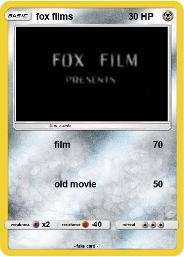 Pokemon fox films