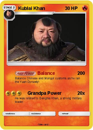 Pokemon Kublai Khan