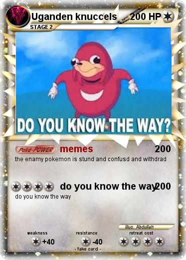 Pokemon Uganden knuccels