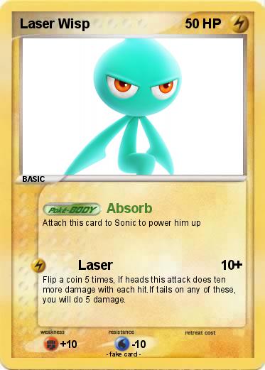 Pokemon Laser Wisp