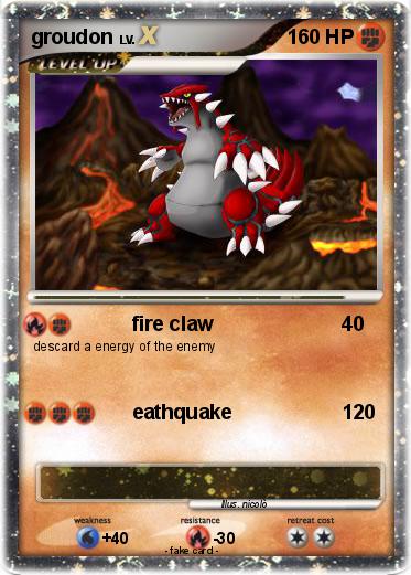 Pokemon groudon