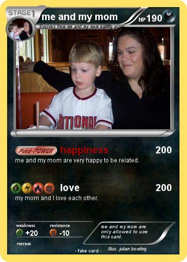 Pokemon me and my mom