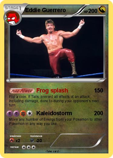 Pokemon Eddie Guerrero