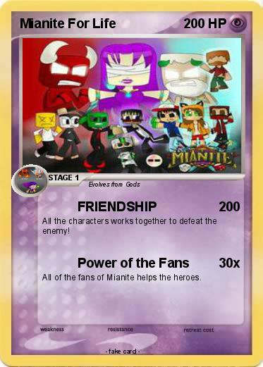 Pokemon Mianite For Life