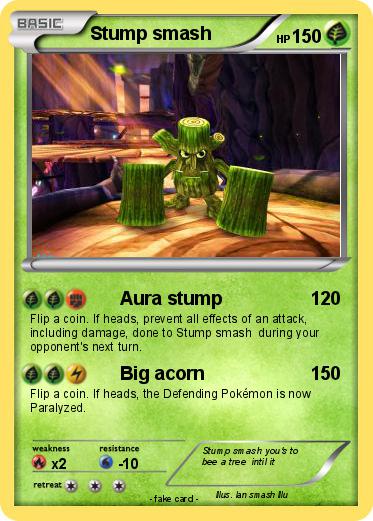 Pokemon Stump smash