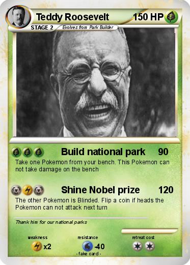 Pokemon Teddy Roosevelt