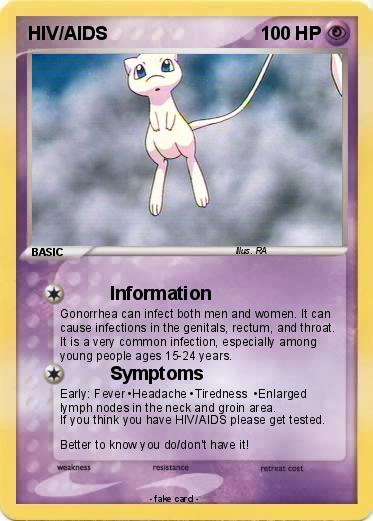 Pokemon HIV/AIDS