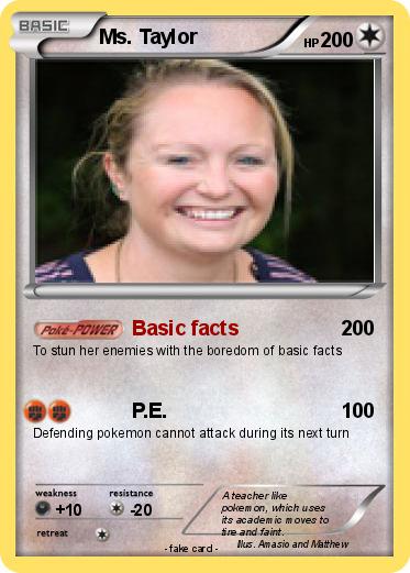 Pokemon Ms. Taylor