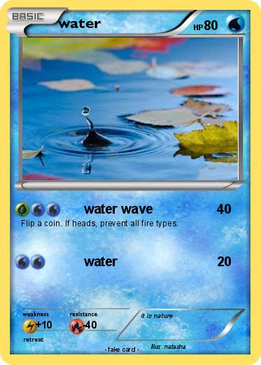 Pokemon water