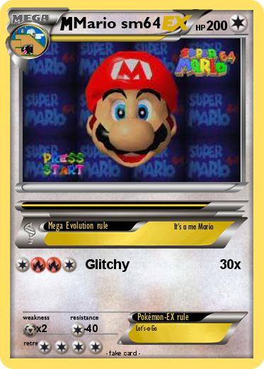 Pokemon Mario sm64