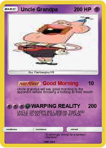 Pokemon Uncle Grandpa