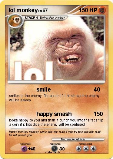Pokemon lol monkey