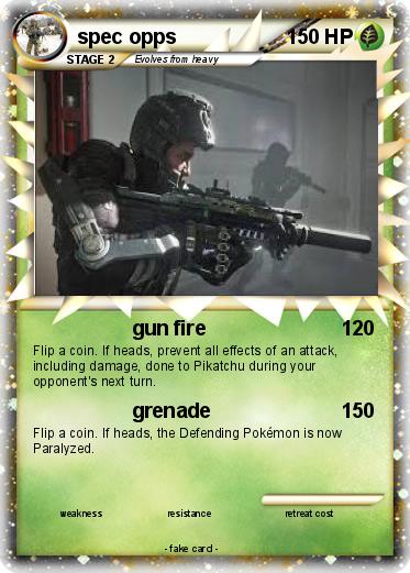 Pokemon spec opps
