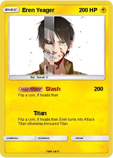 Pokemon Eren Yeager
