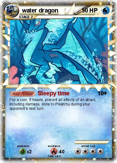 Pokemon water dragon