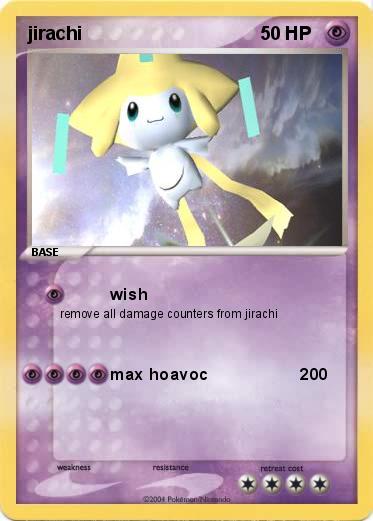 Pokemon jirachi