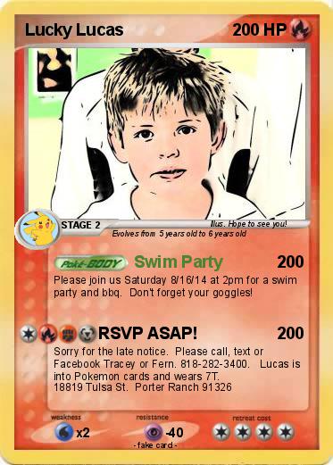 Pokemon Lucky Lucas