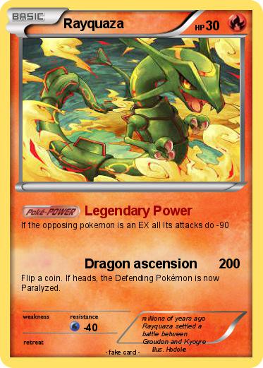Pokemon Rayquaza