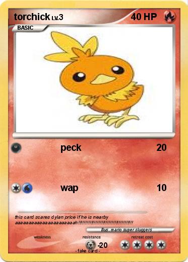Pokemon torchick