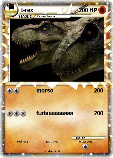 Pokemon t-rex