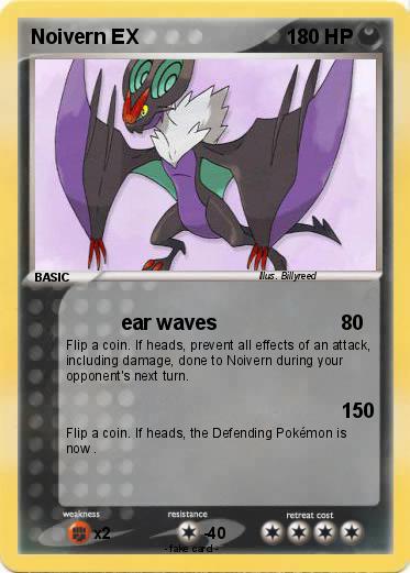Pokemon Noivern EX