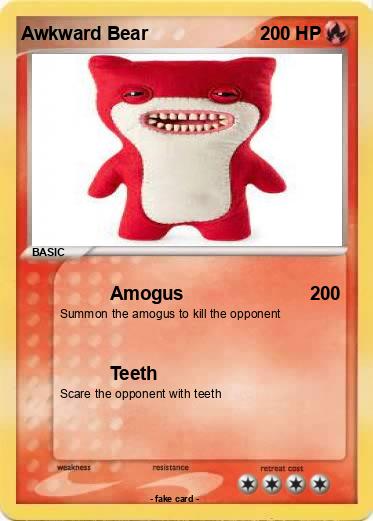 Pokemon Awkward Bear