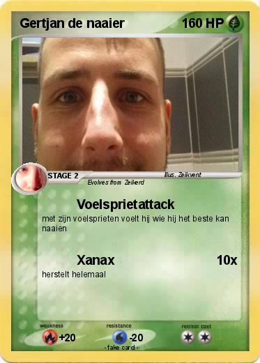 Pokemon Gertjan de naaier